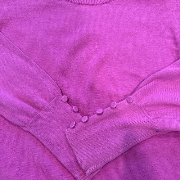 Ann Taylor LOFT cotton long sleeve sweater - Picture 2 of 4